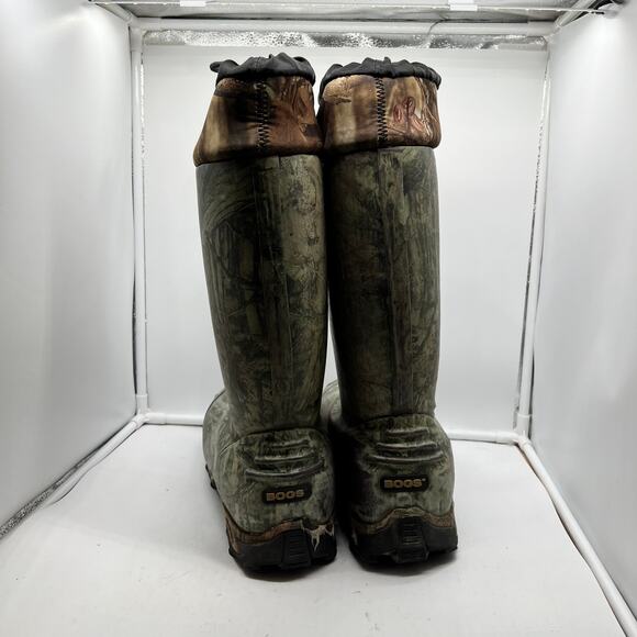 Bogs Blaze Extreme Boots Mens 12 Winter Snow Rubber Fishing Hunting Camo ** - Picture 11 of 14